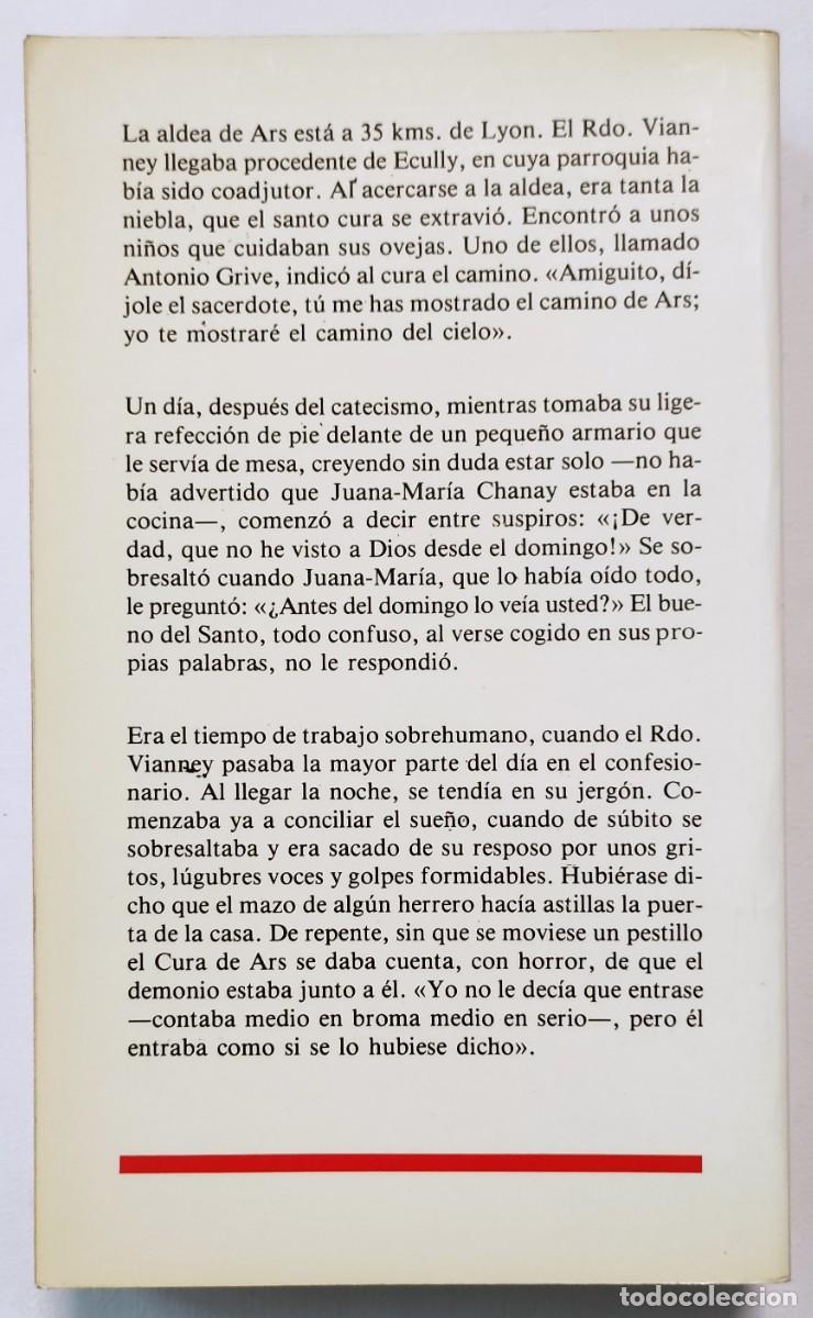 Libros de segunda mano: EL CURA DE ARS. FRANCIS TROCHU. - Foto 3