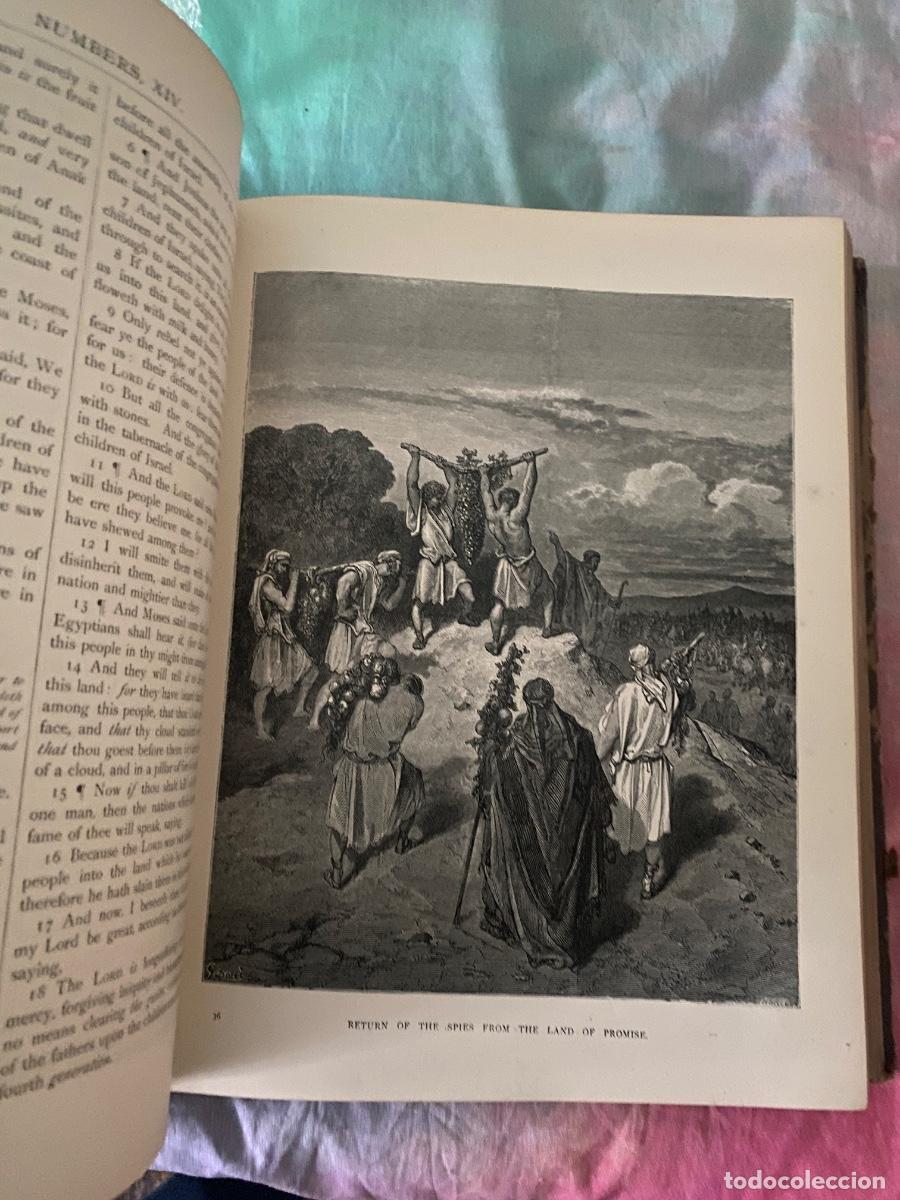 Libros de segunda mano: LIBRO HOLY BIBLE BIBLIA GUSTAVE DORE - Foto 4