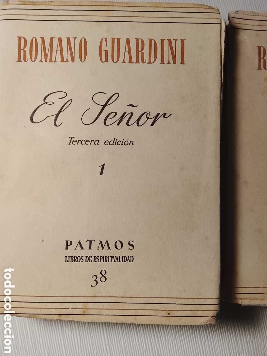 Libros de segunda mano: 1958.El SE&Ntilde;OR. Romano Guardini. - Foto 2