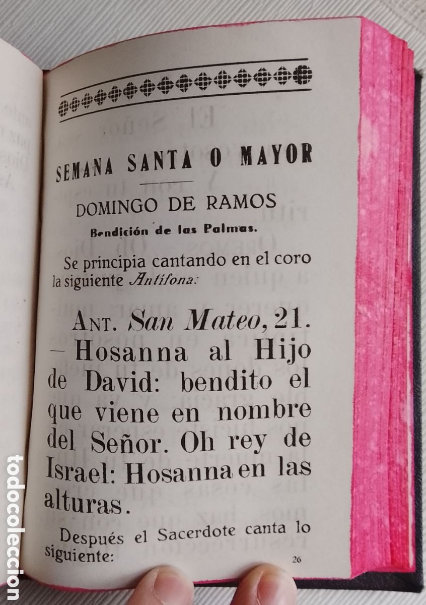 Libros de segunda mano: 1940.EJERCICIO COTIDIANO CON SEMANA SANTA. - Foto 4