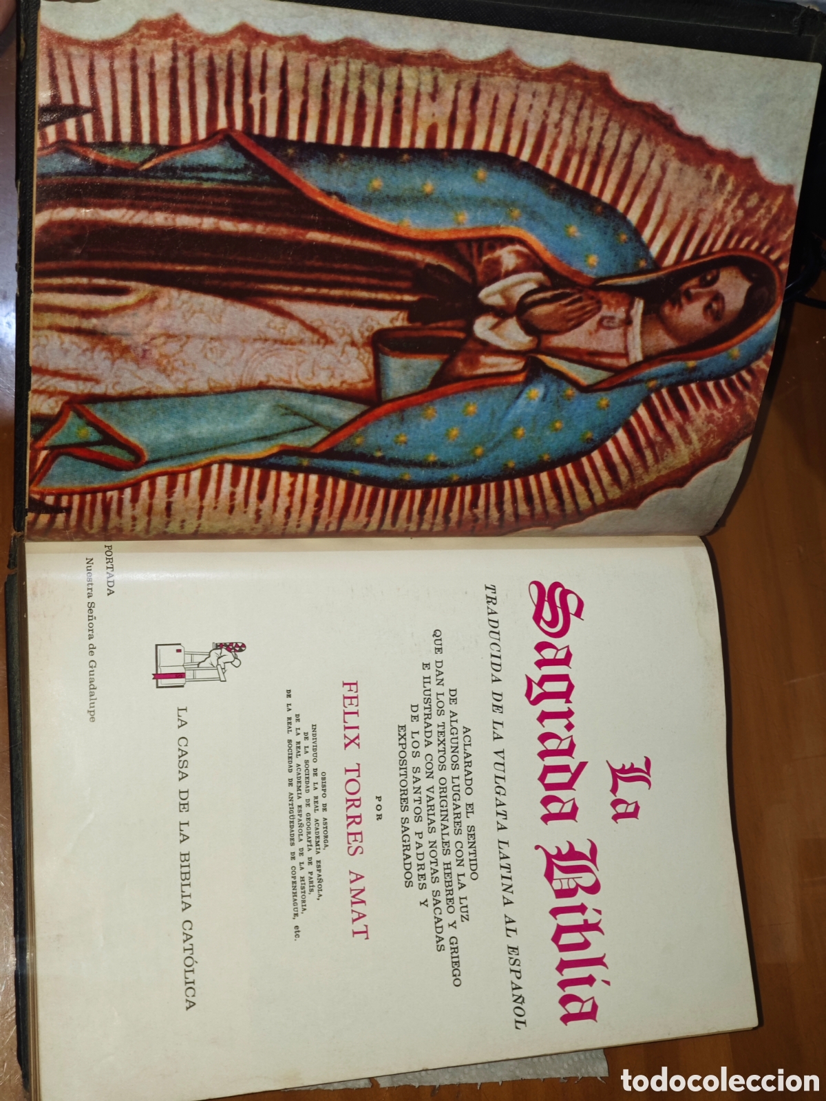Libros de segunda mano: Libro Sagrada Biblia.... A&ntilde;o 1.950. - Foto 5