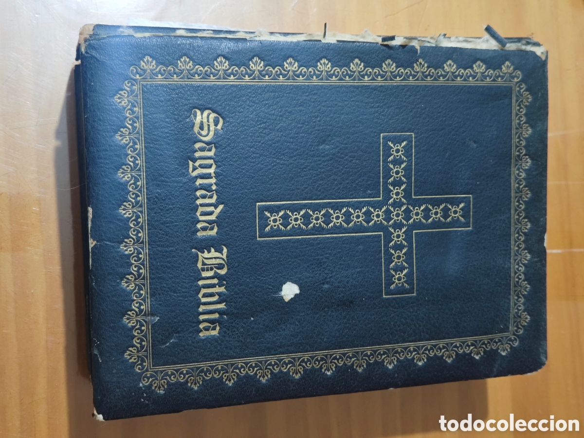 Libros de segunda mano: Libro Sagrada Biblia.... A&ntilde;o 1.950. - Foto 1