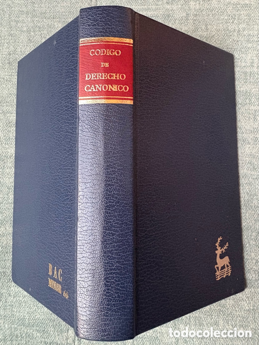 Libros de segunda mano: (L327) C&Oacute;DIGO DE DERECHO CAN&Oacute;NICO-BAC-1984 - Foto 2