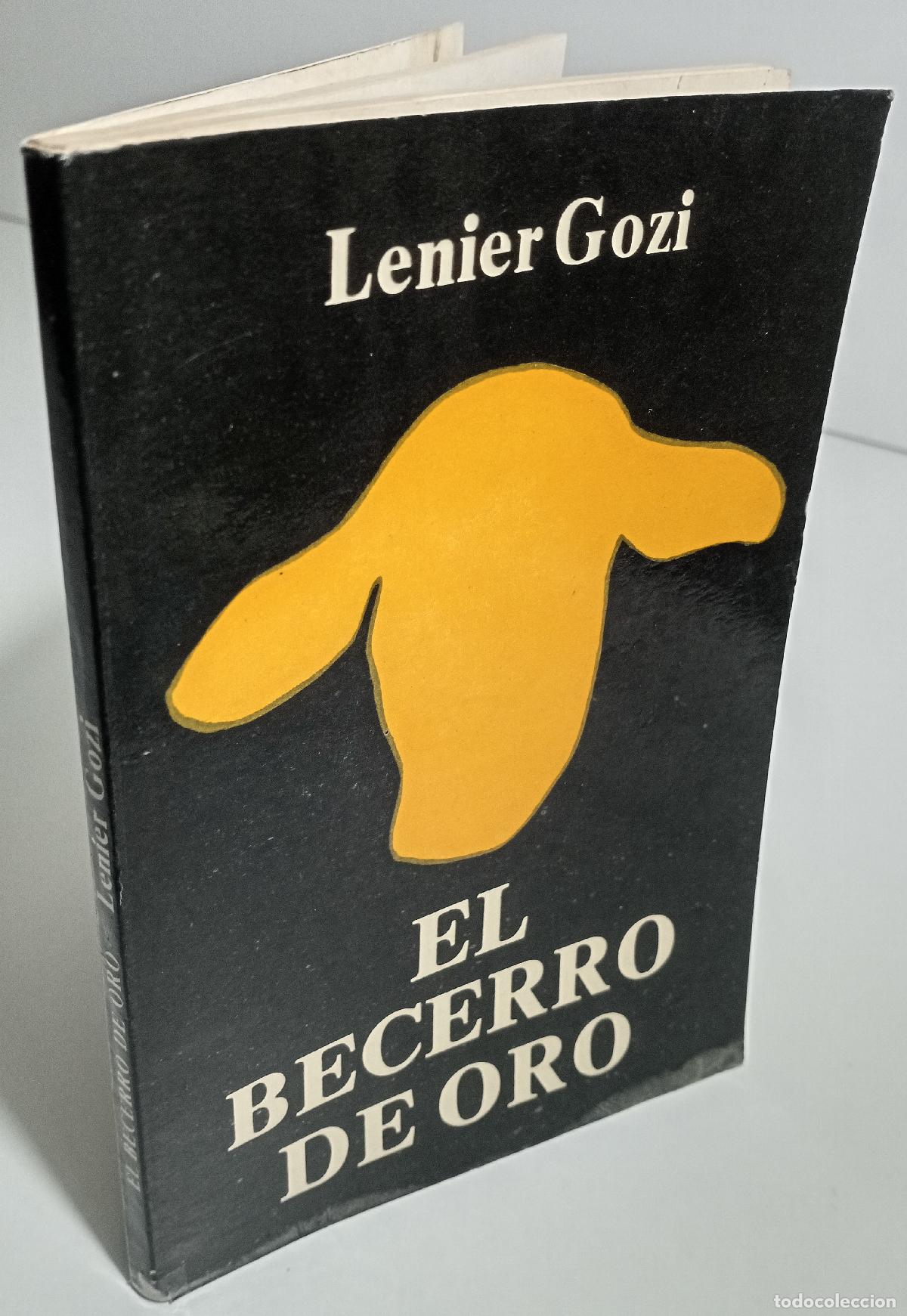 Libros de segunda mano: El becerro de oro - Gozi, Lenier - Foto 2