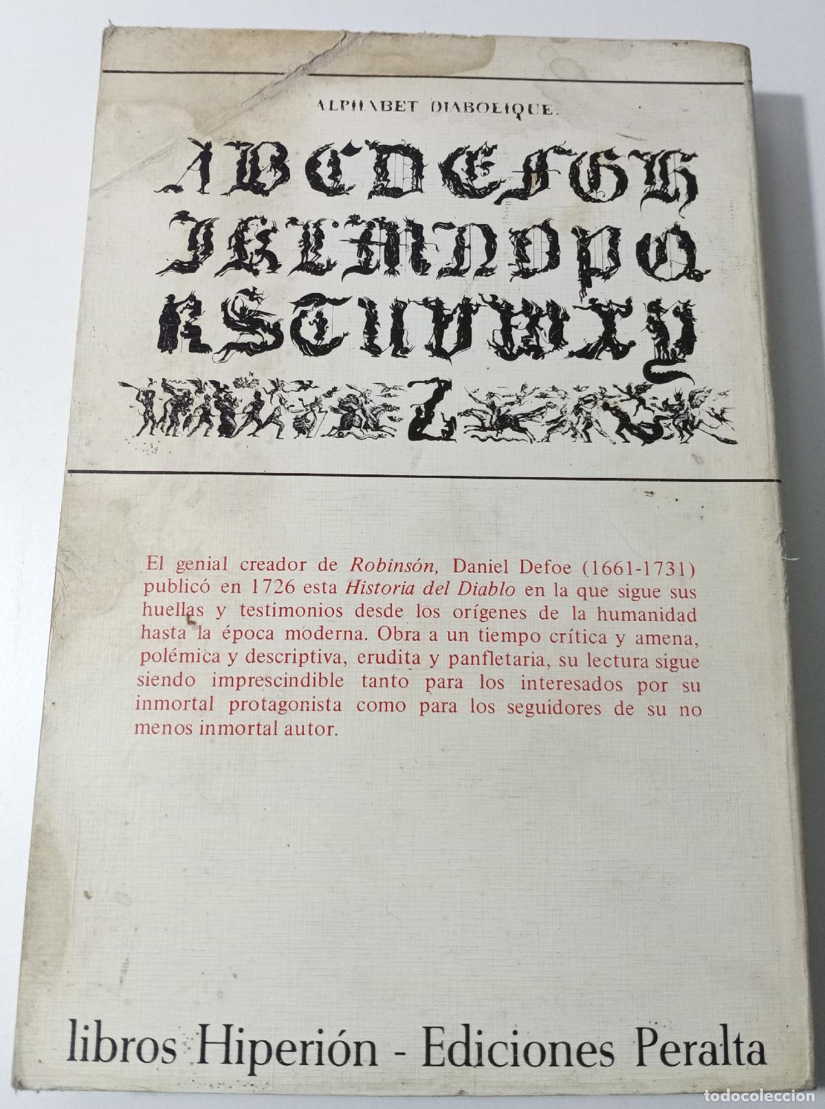 Libros de segunda mano: Historia del diablo - Defoe, Daniel - Foto 3
