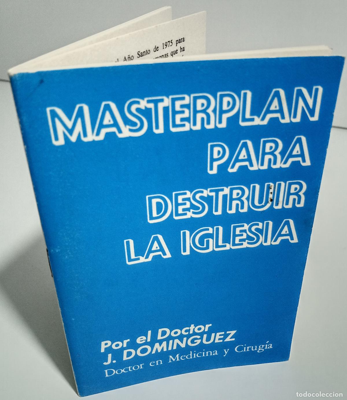 Libros de segunda mano: Masterplan para destruir la iglesia - Dominguez, J. - Foto 2