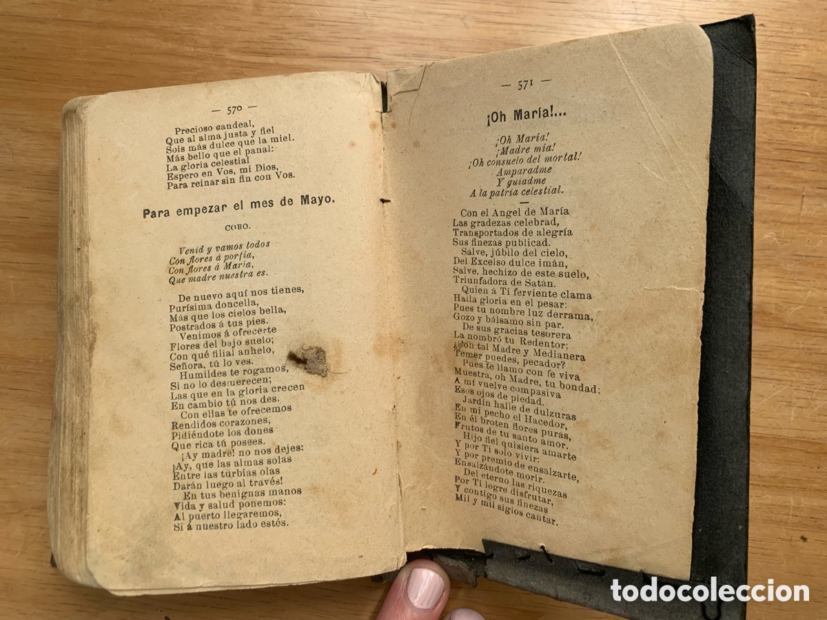 Libros de segunda mano: Devocionario antiguo - Foto 7