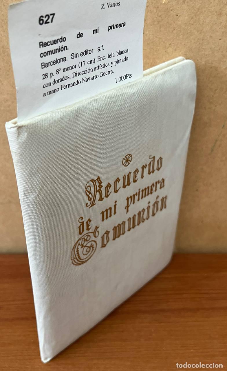 Libros de segunda mano: s.a. - Recuerdo de mi primera comuni&oacute;n. - Foto 1