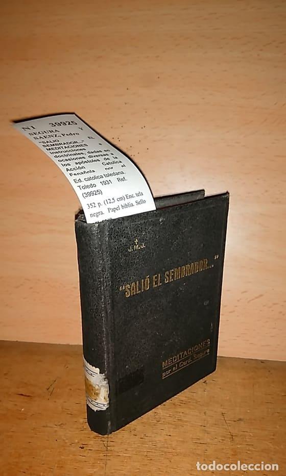 Gebrauchte B&uuml;cher: SEGURA Y SAENZ, Pedro - �SALIO EL SEMBRADOR...� MEDITACIONES e instrucciones doctrinales, dadas en o