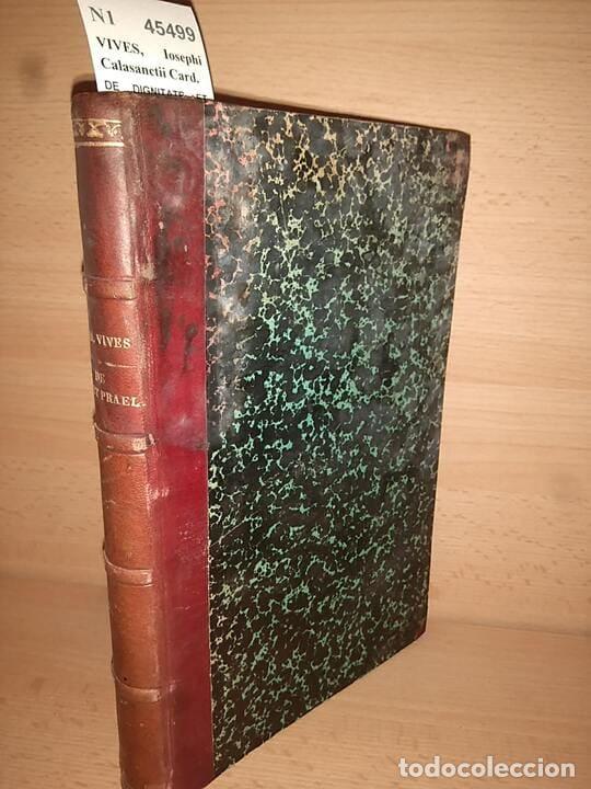 Libros de segunda mano: VIVES, Iosephi Calasanctii Card. - DE DIGNITATE ET OFFICIIS EPISCOPORUM ET PRAELATORUM. TRACTATUS C