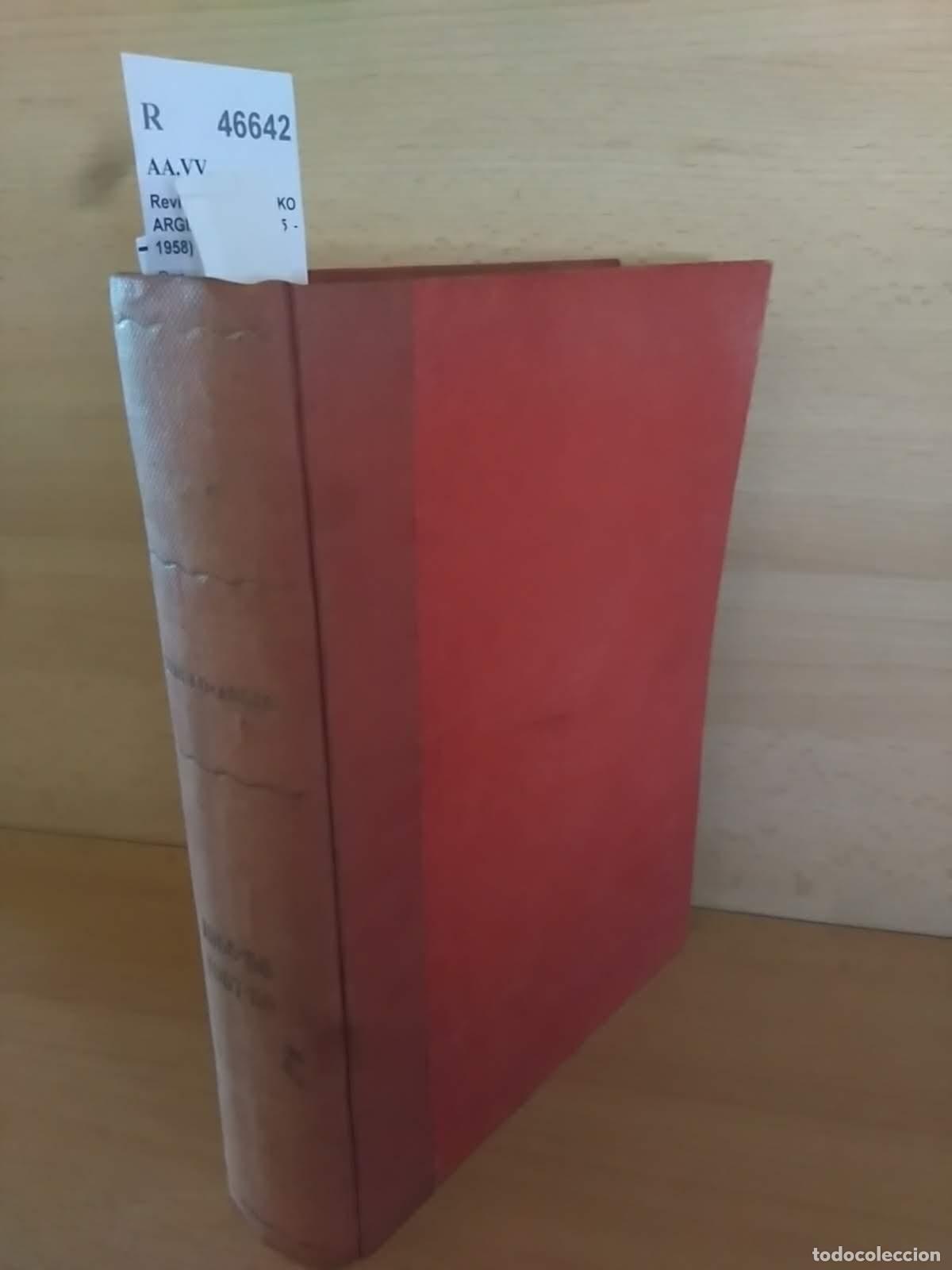 Libros de segunda mano: AA.VV. - Revista: ZERUKO ARGIA (A&Ntilde;OS 1955 - 1958)