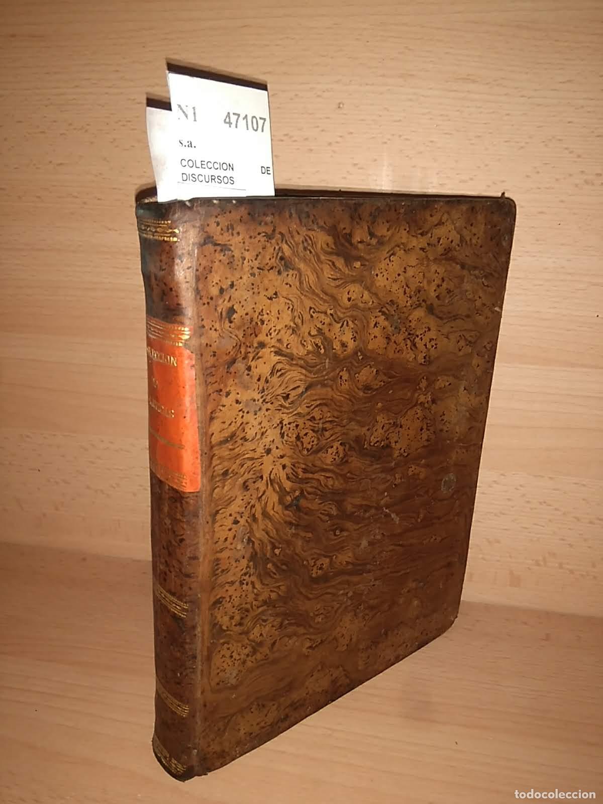 Libros de segunda mano: s.a. - COLECCION DE DISCURSOS MORALES DUPLICADOS SOBRE LOS EVANGELIOS PARA TODOS LOS DOMINGOS DEL A&Ntilde;