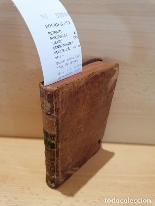 Libros de segunda mano: BOURDALOUE - RETRAITE SPIRITUELLE A L&acute;USAGE DES COMMUNAUTES RELIGIEUSES Par le pere ---
