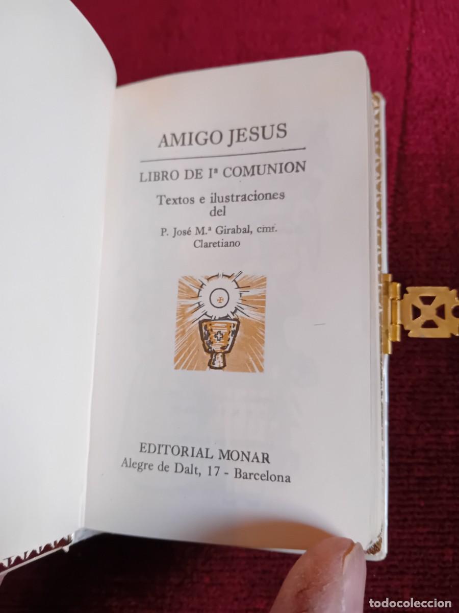 Libros de segunda mano: Libro de mi primera comuni&oacute;n 1973 editorial Monar. - Foto 8