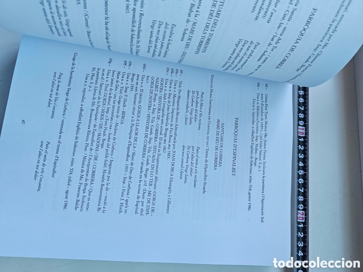 Libros de segunda mano: Libro Goigs Marians del Bisbat de Solsona 2001 - Foto 11