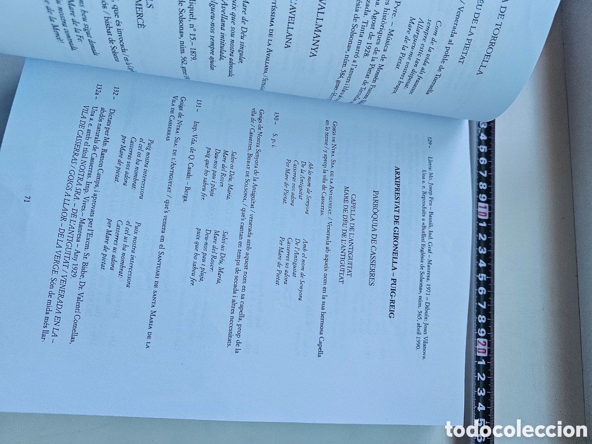 Libros de segunda mano: Libro Goigs Marians del Bisbat de Solsona 2001 - Foto 12