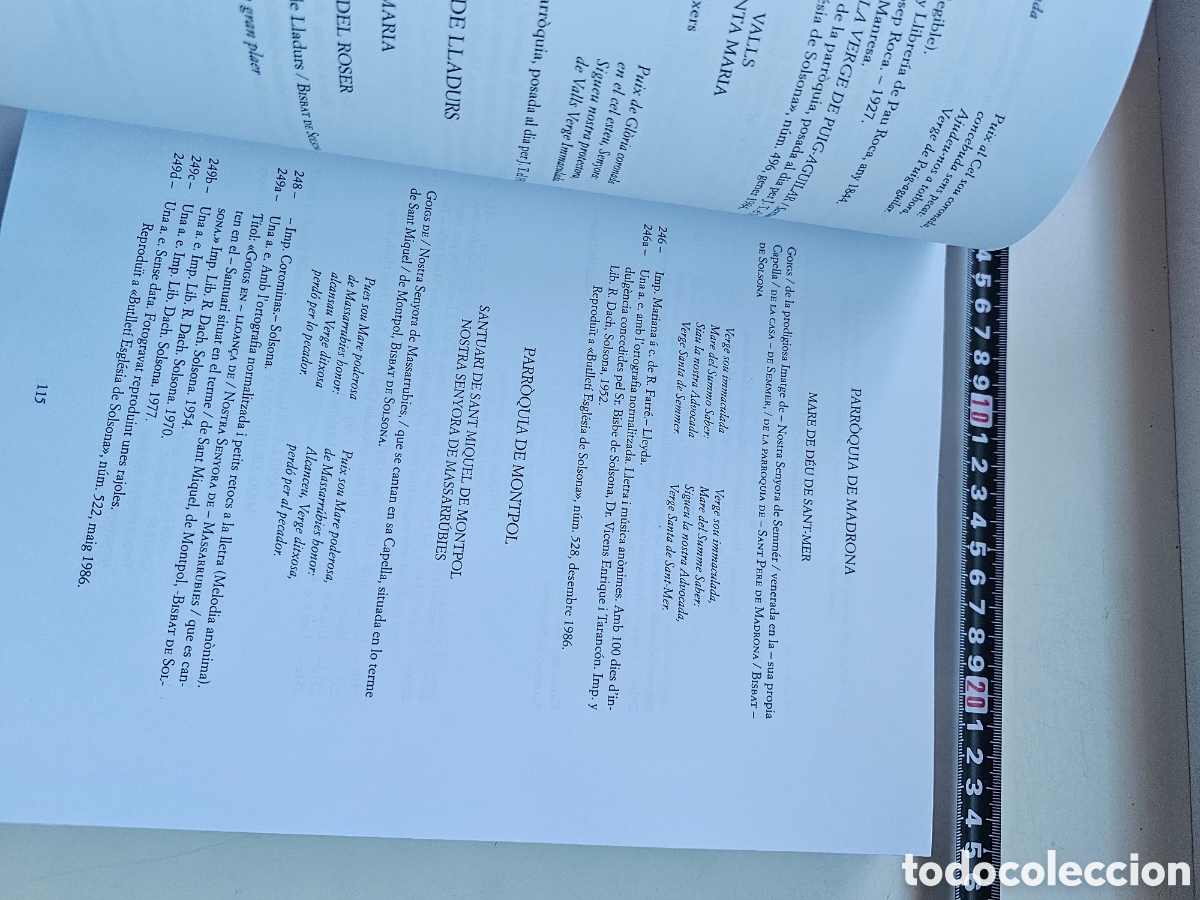 Libros de segunda mano: Libro Goigs Marians del Bisbat de Solsona 2001 - Foto 14