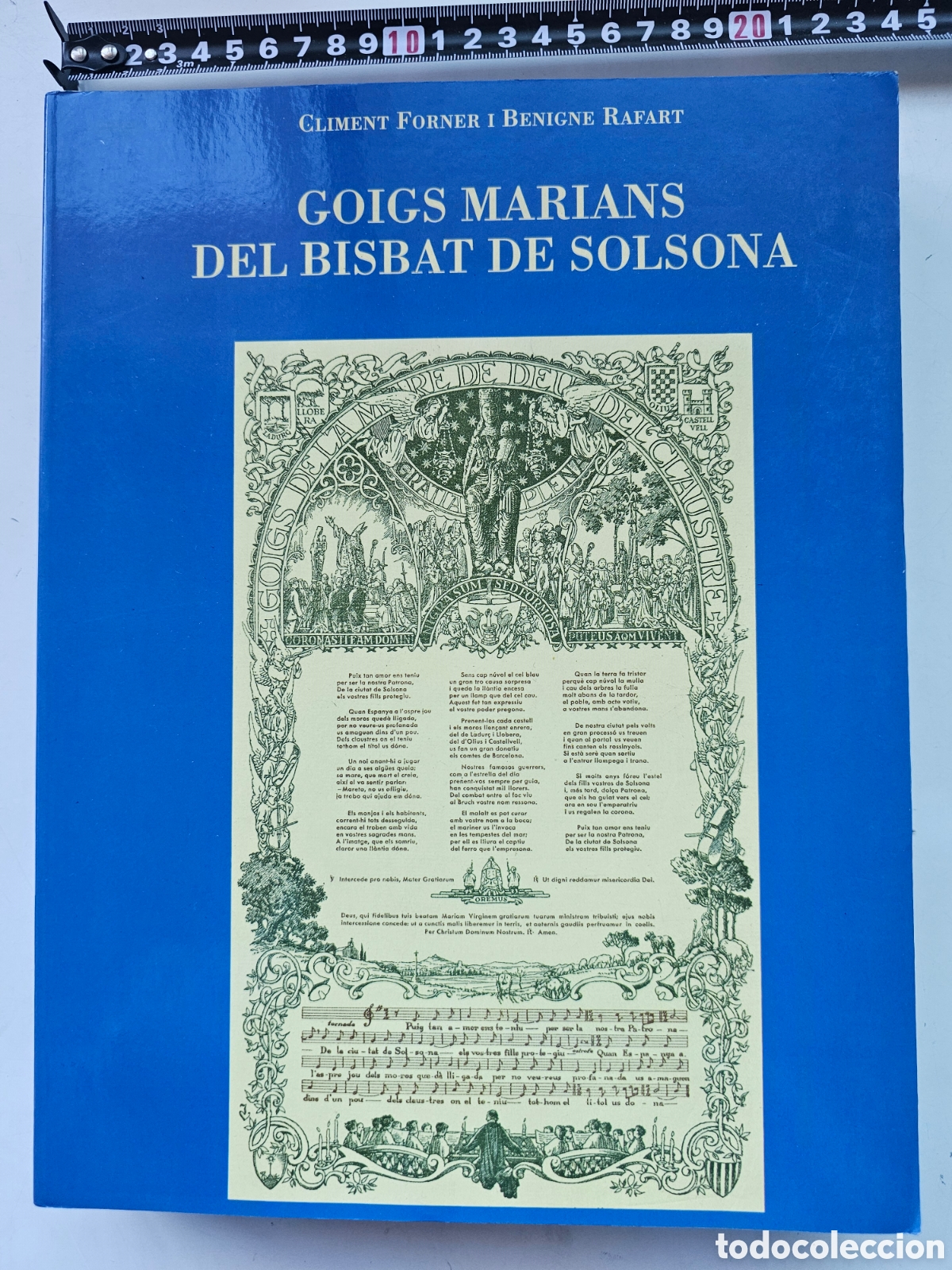 Libros de segunda mano: Libro Goigs Marians del Bisbat de Solsona 2001 - Foto 1