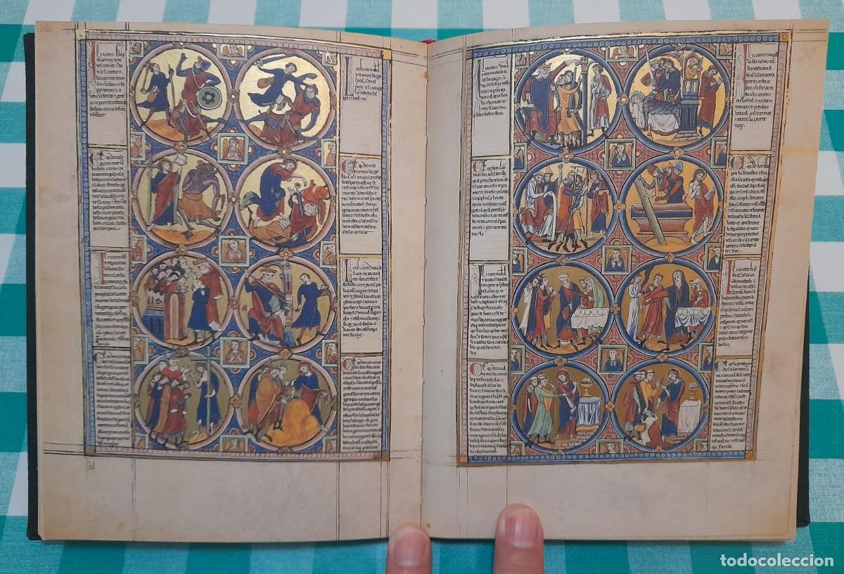 Libros de segunda mano: Facs&iacute;mil de la Biblia Moralizada - Foto 2