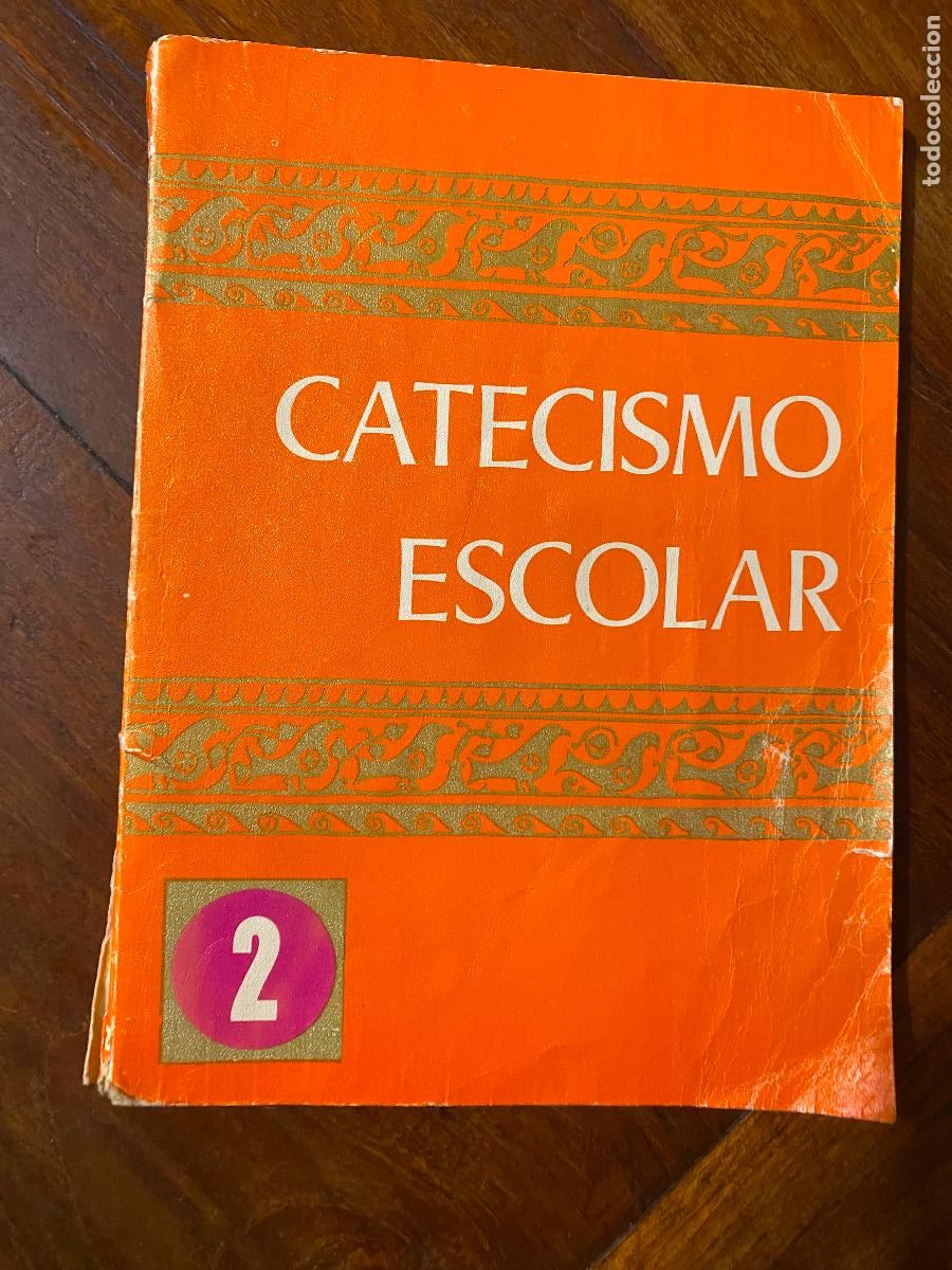 Second hand books: LIBRO ESCUELA- CATECISMO ESCOLAR 2&ordm;