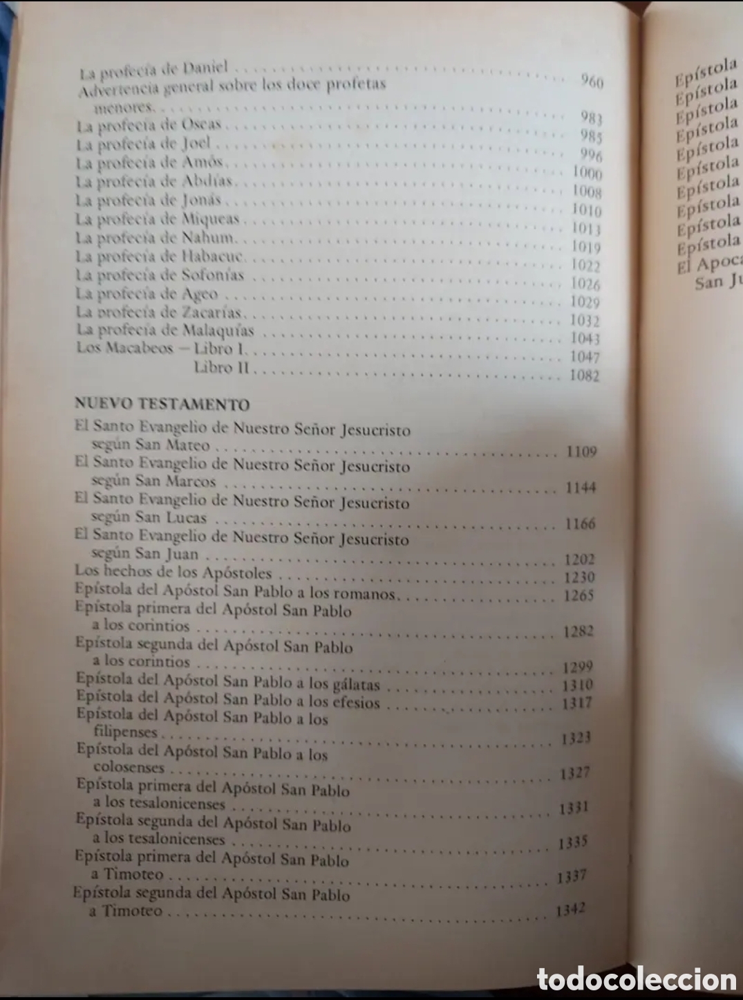 Libros de segunda mano: Sagrada Biblia 1987.... - Foto 8
