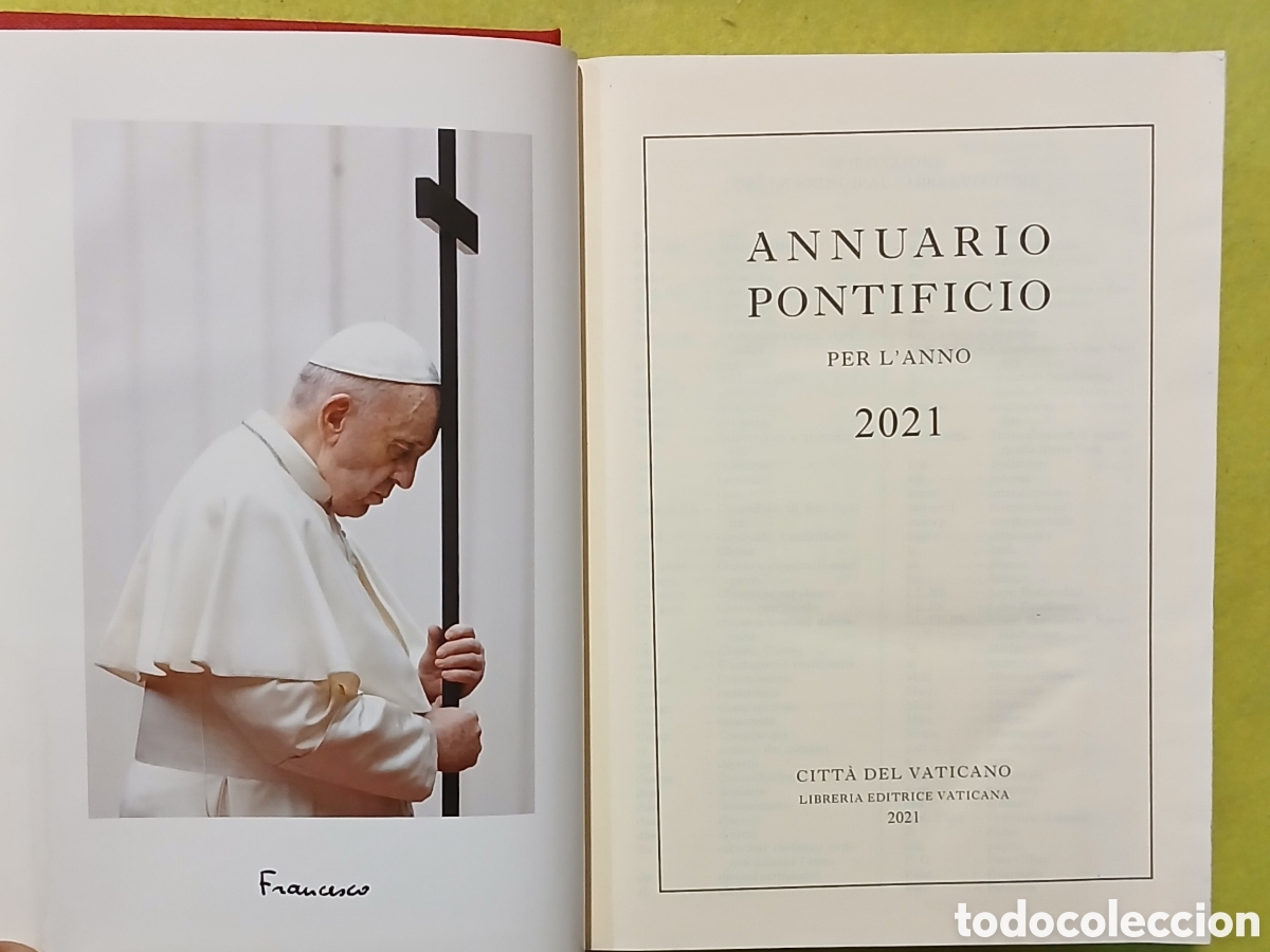 Libros de segunda mano: Annuario Pontificio 2021 - Foto 2
