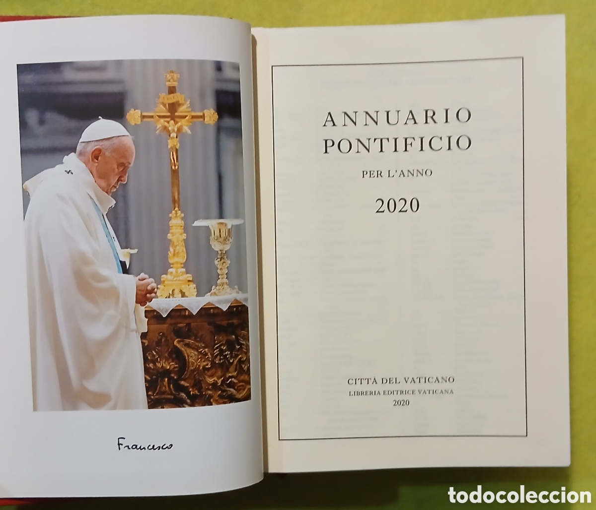 Libros de segunda mano: Annuario Pontificio 2020 - Foto 2
