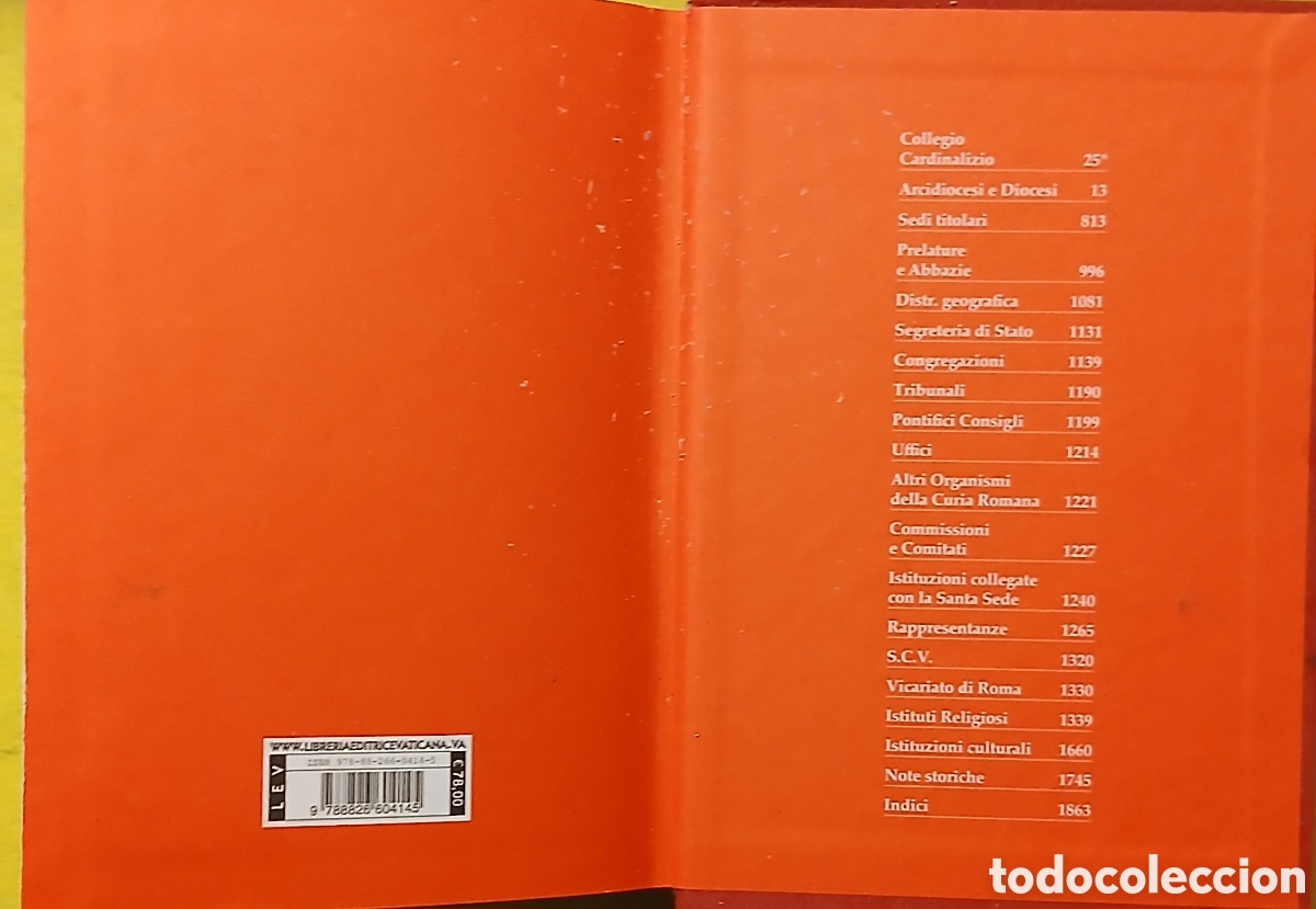 Libros de segunda mano: Annuario Pontificio 2020 - Foto 4