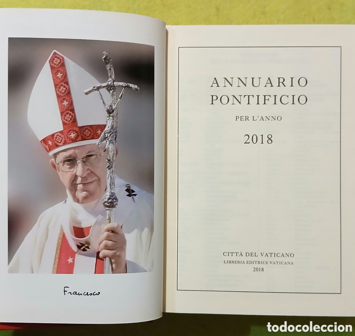 Libros de segunda mano: Annuario Pontificio 2018 - Foto 2