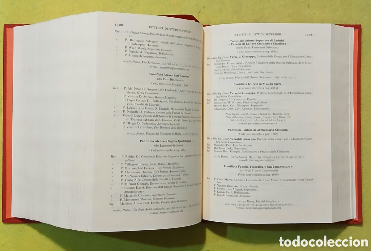 Libros de segunda mano: Annuario Pontificio 2018 - Foto 6