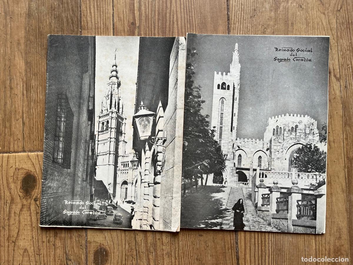 Libros de segunda mano: REVISTA REINADO SOCIAL DEL SAGRADO CORAZ&Oacute;N - 2 ejemplares de los a&ntilde;os 70
