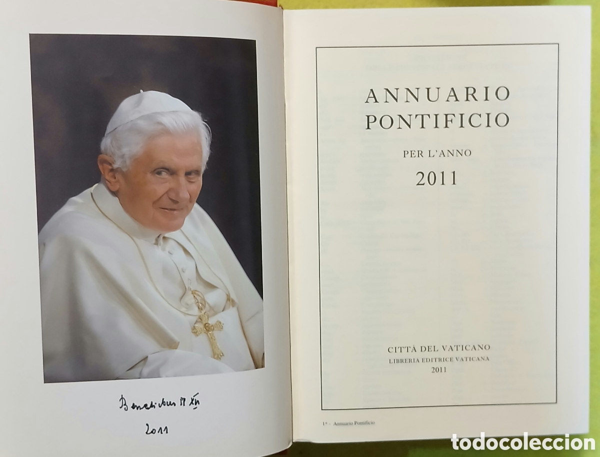 Libros de segunda mano: Annuario Pontificio 2011 - Foto 2