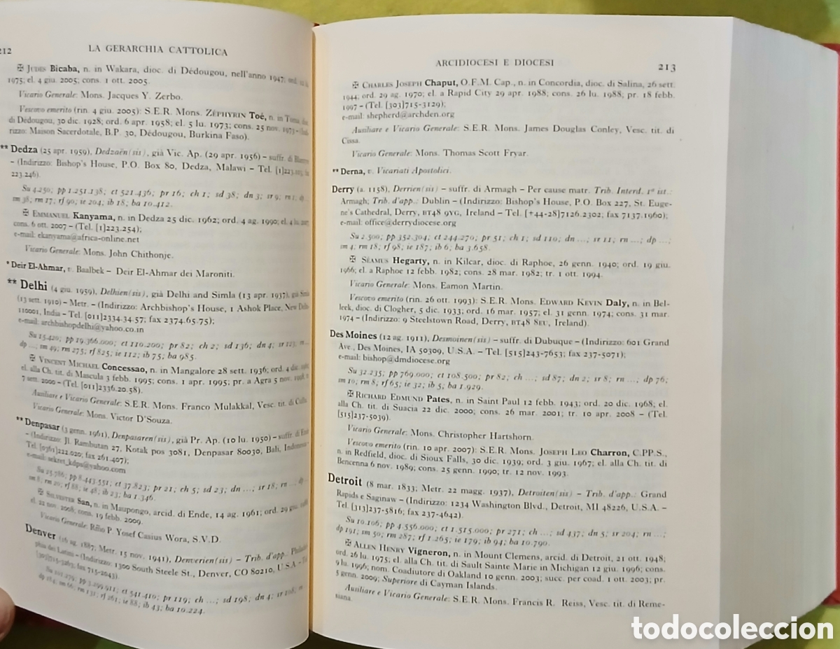 Libros de segunda mano: Annuario Pontificio 2011 - Foto 4