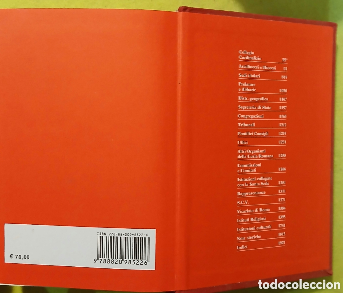 Libros de segunda mano: Annuario Pontificio 2011 - Foto 5