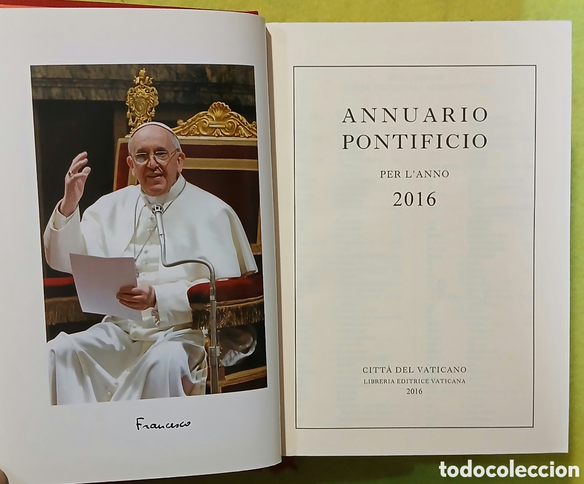 Libros de segunda mano: Annuario Pontificio, 2016 - Foto 3