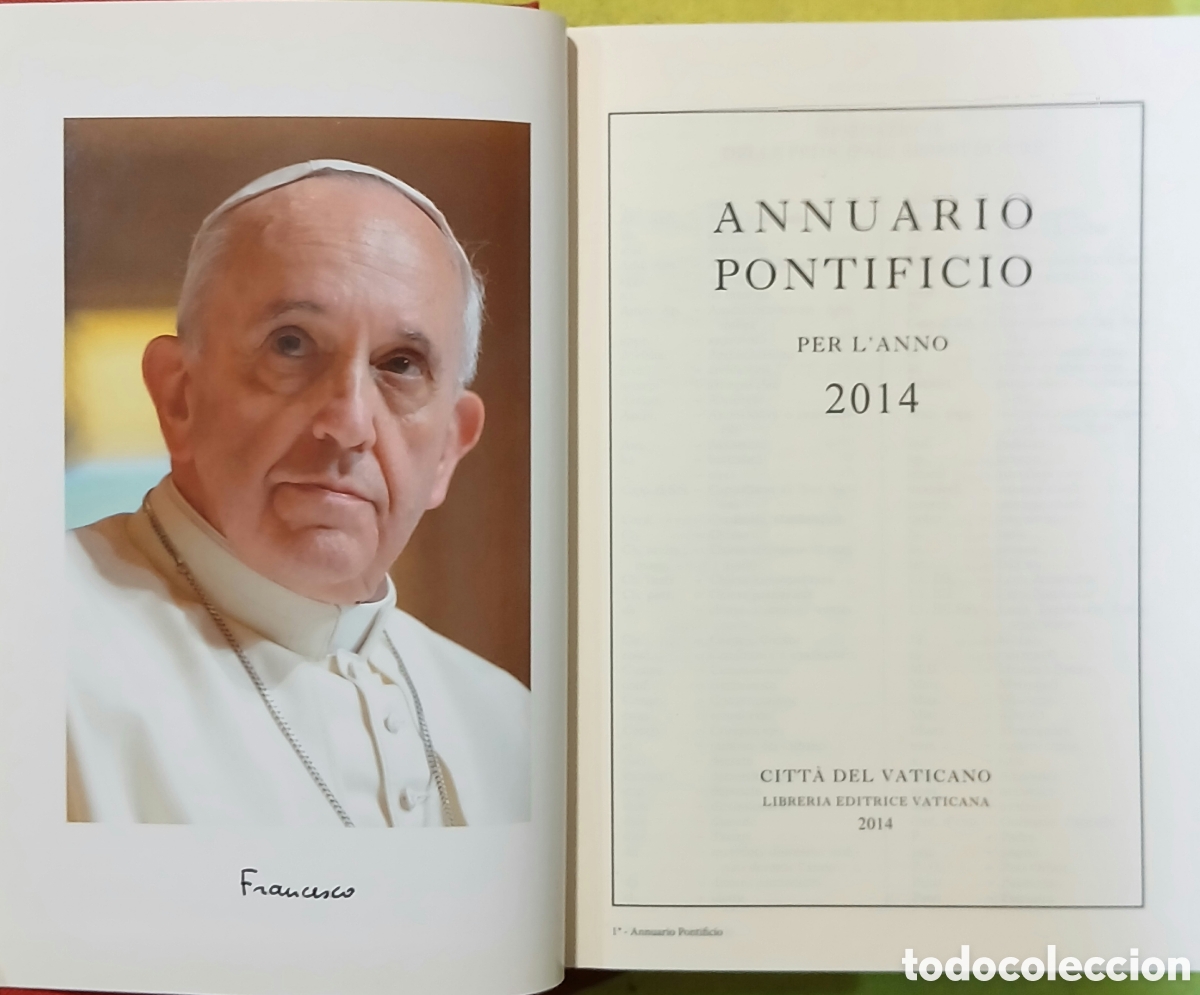 Libros de segunda mano: Annuario Pontificio, 2014 - Foto 3