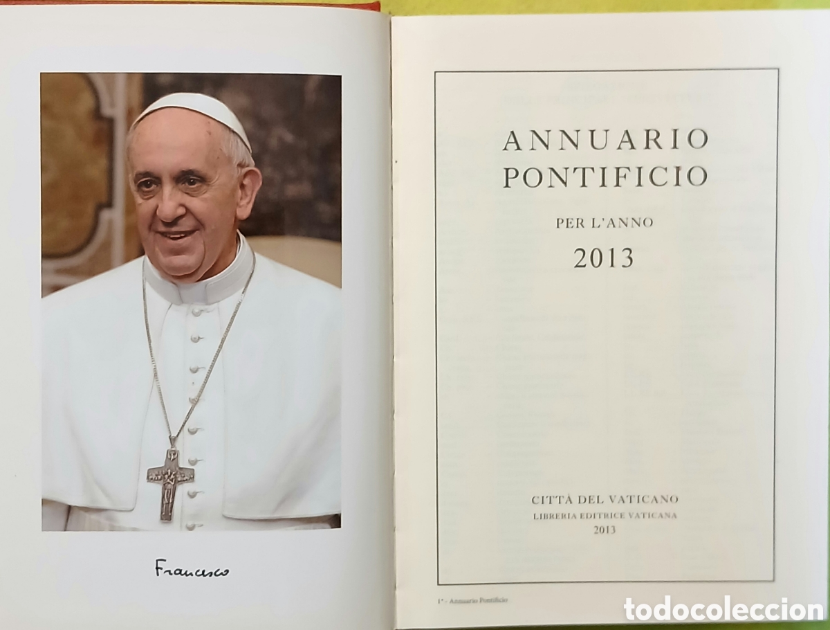 Libros de segunda mano: Annuario Pontificio, 2013 - Foto 2