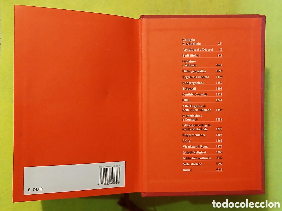 Libros de segunda mano: Annuario Pontificio, 2013 - Foto 3