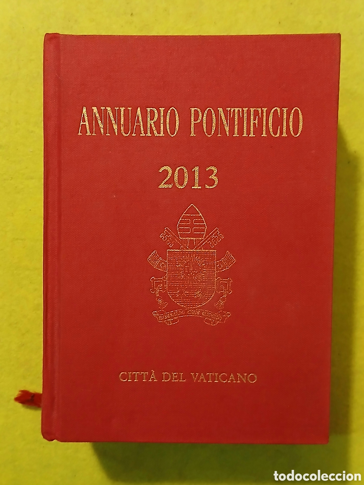 Libros de segunda mano: Annuario Pontificio, 2013 - Foto 1