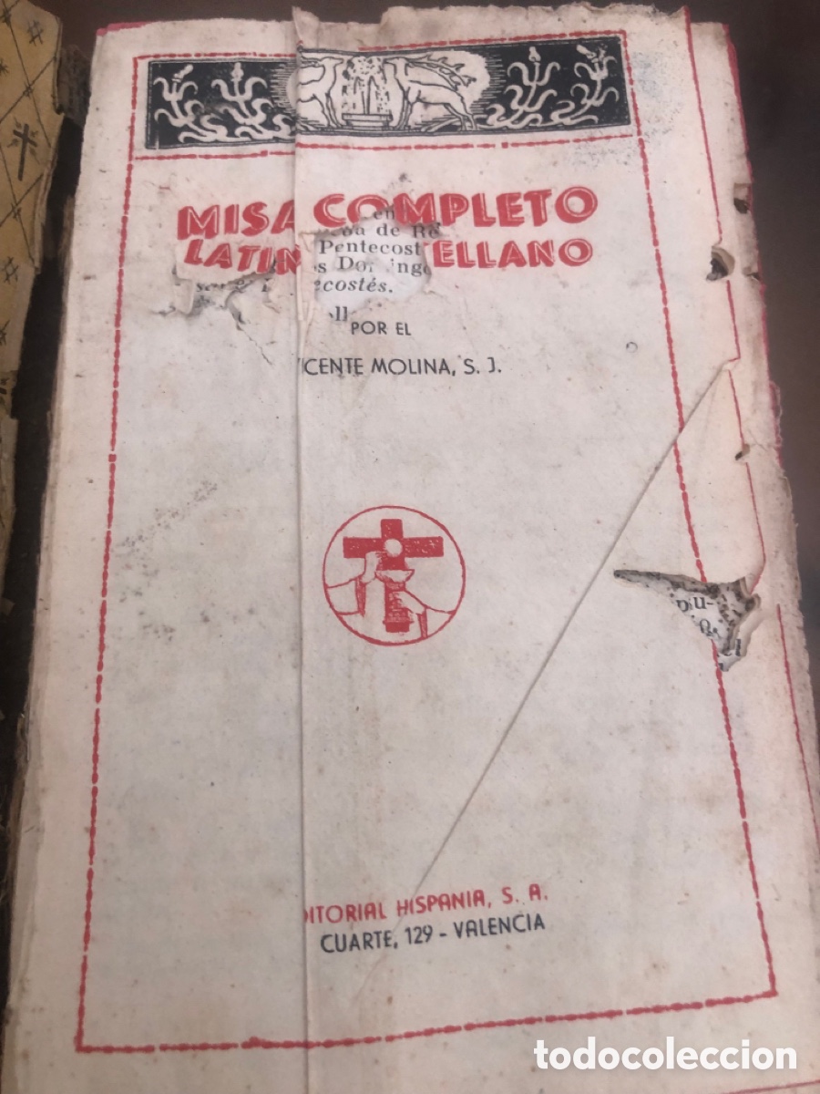 Libros de segunda mano: Antiguo Misal. Libro - Foto 6