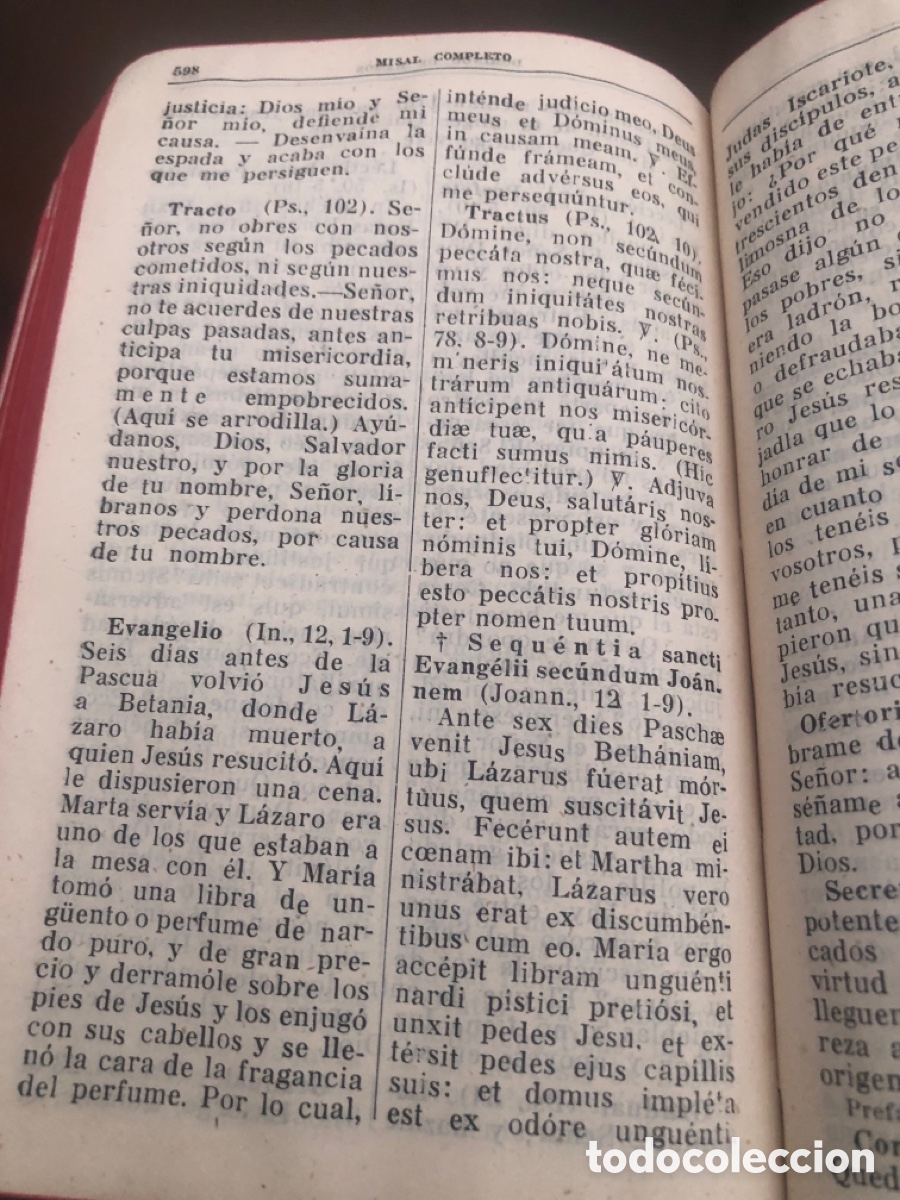 Libros de segunda mano: Antiguo Misal. Libro - Foto 7