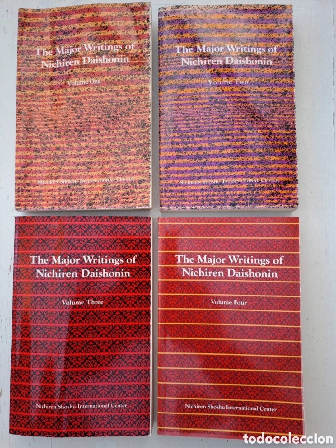 Libros de segunda mano: The Major Writings of Nichiren Daishonin (vol.1,2,3,y4)