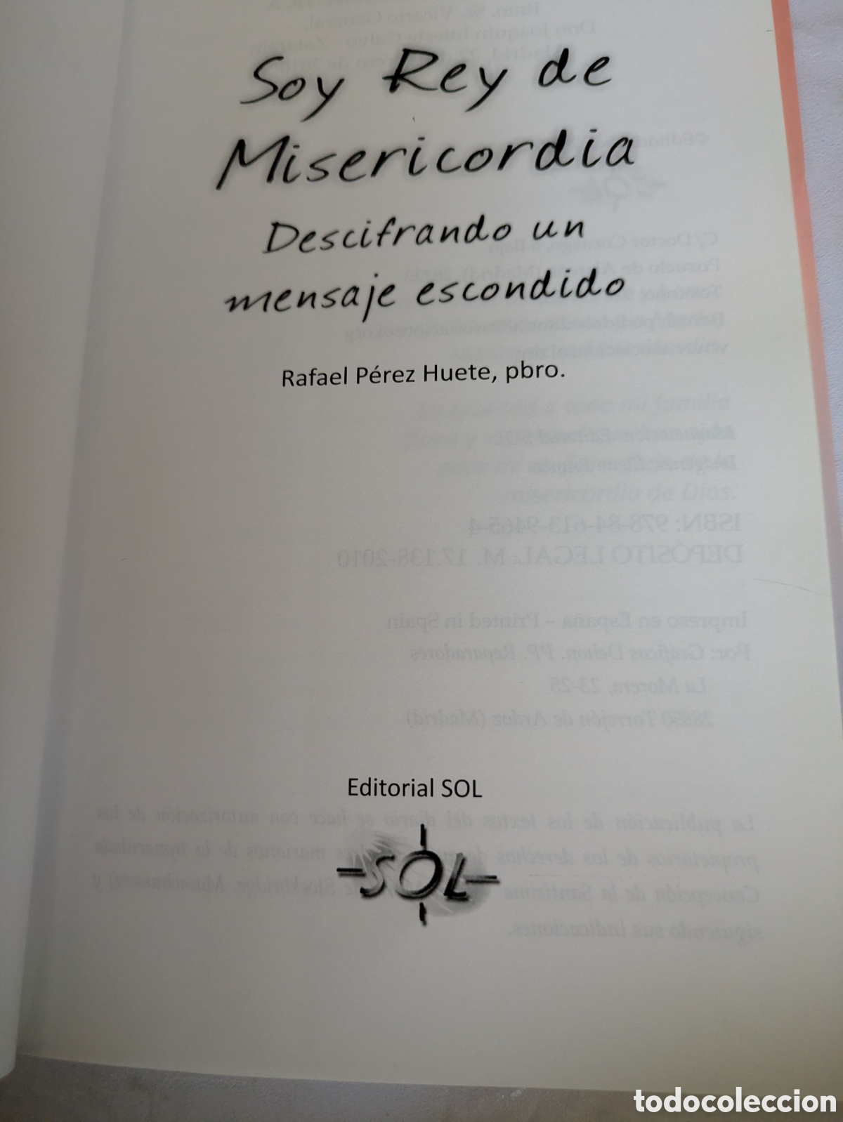 Libros de segunda mano: Soy Rey de Misericordia - Foto 3