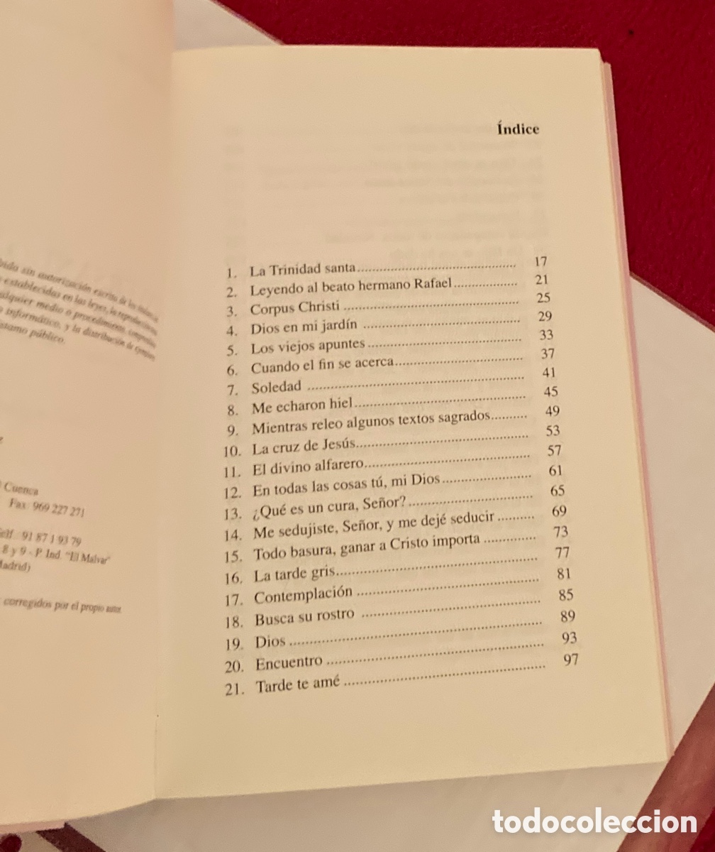 Libros de segunda mano: conversando con mi Dios y Se&ntilde;or - Foto 3