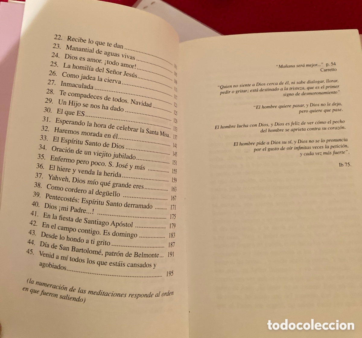 Libros de segunda mano: conversando con mi Dios y Se&ntilde;or - Foto 4