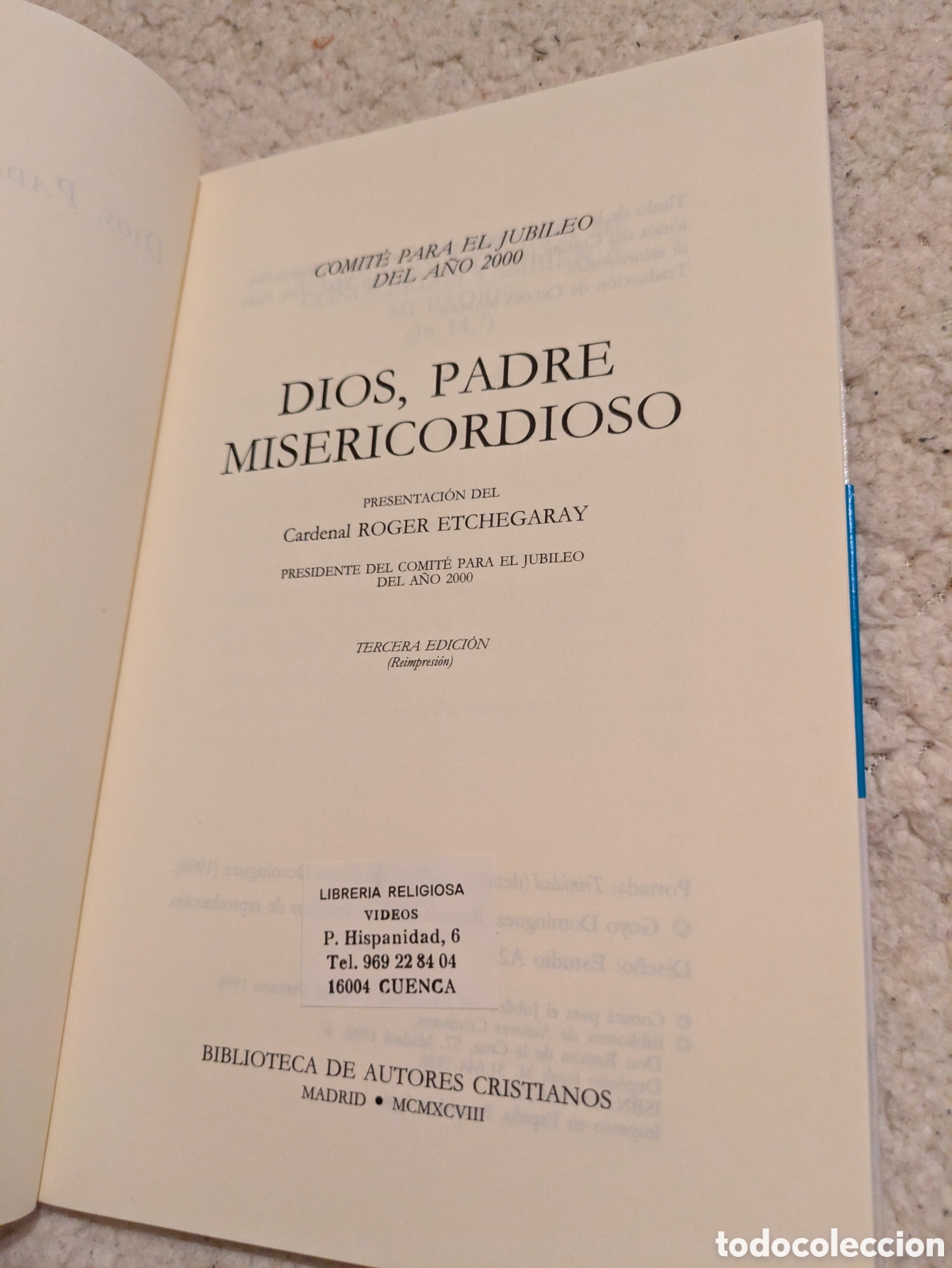 Libros de segunda mano: DIOS, PADRE MISERICORDIOSO - Foto 3