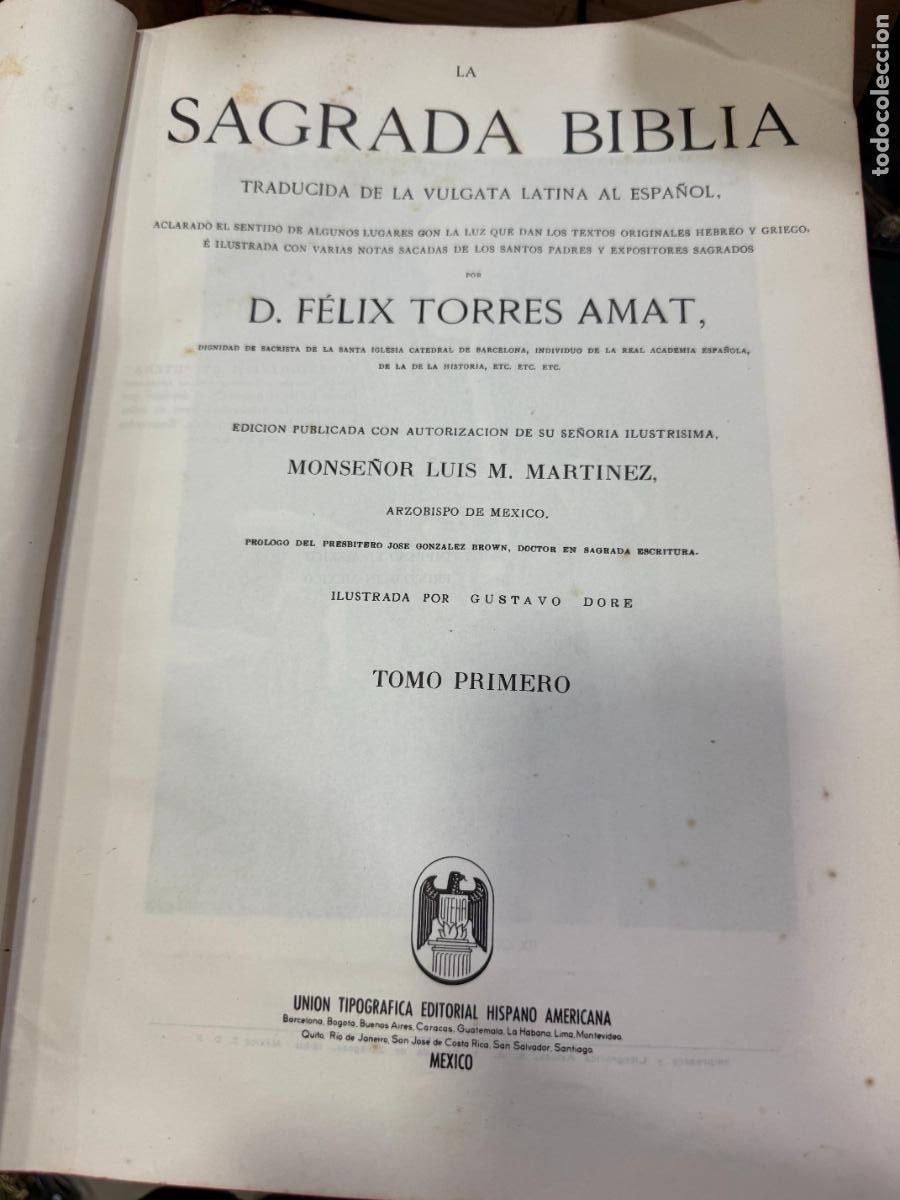 Libros de segunda mano: LIBRO SAGRADA BIBLIA A&Ntilde;O 1953 - Foto 5
