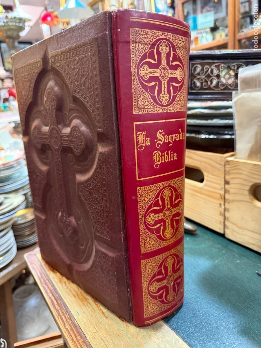 Libros de segunda mano: LIBRO SAGRADA BIBLIA A&Ntilde;O 1953 - Foto 4