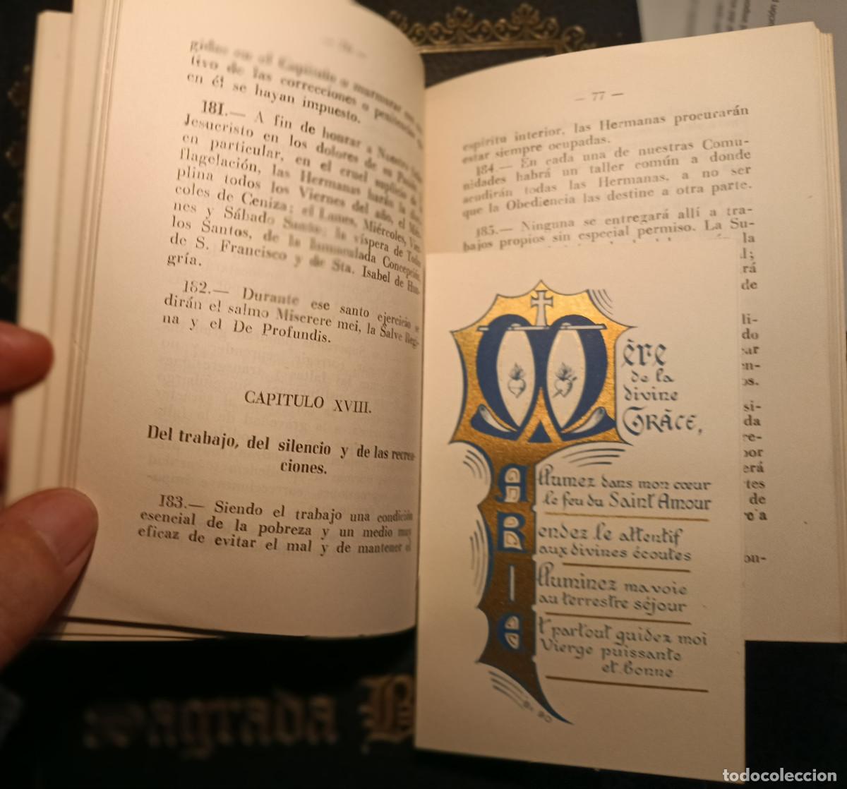 Libros de segunda mano: Regla y constitucion de las franciscanas de la Inmaculada concepci&oacute;n - Foto 5