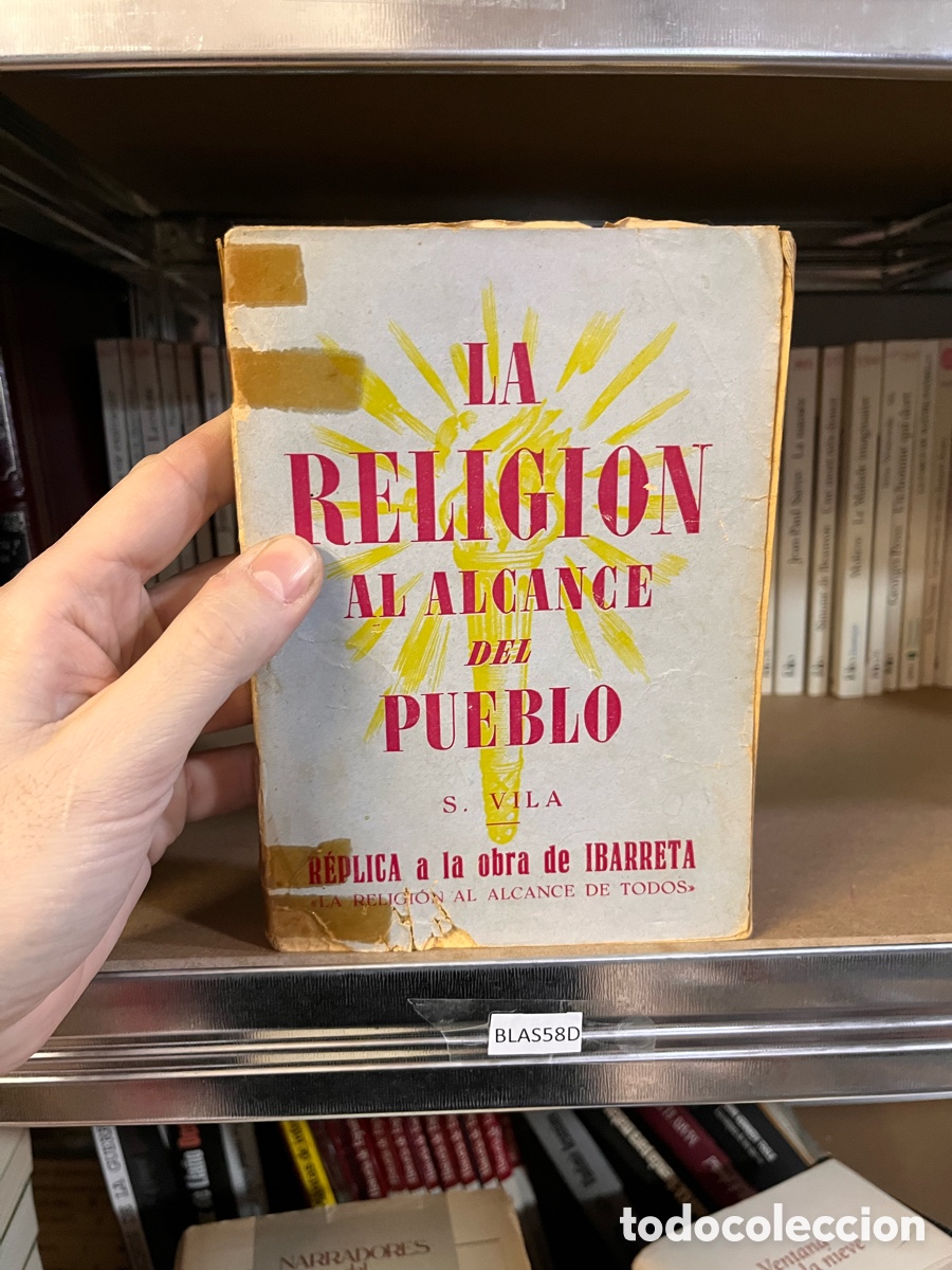 Libros de segunda mano: Blas58D LA RELIGION AL ALCANCE DEL PUEBLO - VILA, Samuel.
